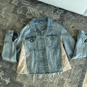Free People denim jacket